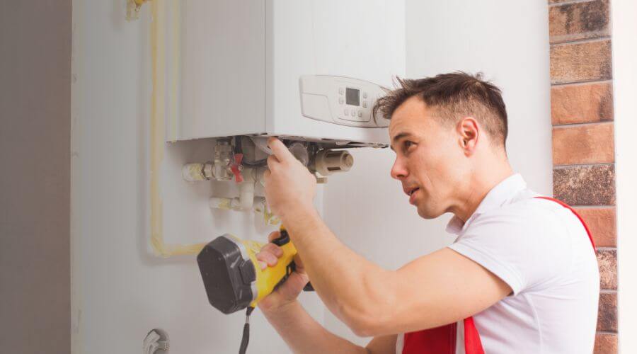 Local water heater installation in Lund, NV